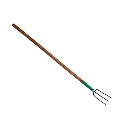 10550062 Mit 120cm Taille Gerader Holzgriff Kohlenstoffstahl Metall Geschmiedete Landwirtschaft Garten Heugabeln Zinken