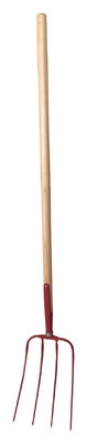 1055014 mit A-Klasse Geraden Holz Griff Vier Tines Kohlenstoffstahl Metall geschmiedet Landwirtschaftsgabeln Garten Stahl Prong Pitch Gras Heu Gabel