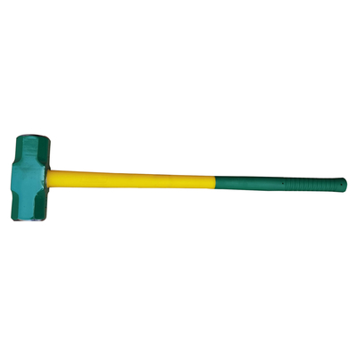 HSF3190 mit 90cm Fiberglas-Stiel Stahl-Schlitten-Achtkant-Hammer