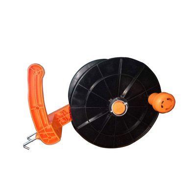 FR001 Elektrozaun-Paddock-Leiter Kunststoffspulen mit Metallhaken