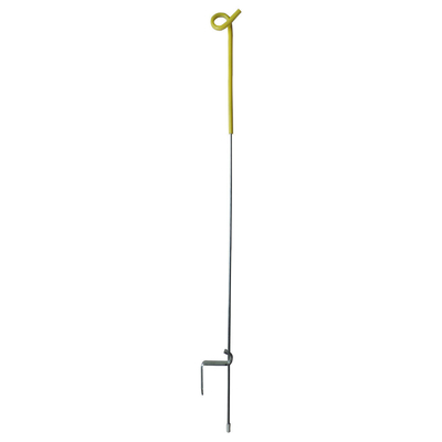 PP03 Einzelschritt-Schnallenfederstahl 105cm Pigtail Metall Elektrozaunpfähle Weide