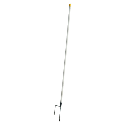 FP002 Kunststoff-Glasfaserpfähle Elektrozaun Weide Einzeltritt 110cm verzinkter Erdspieß