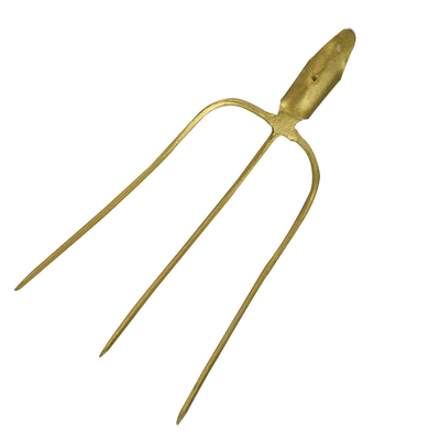 1001013 Spitzzange mit 3 Zinken aus geschmiedetem Kohlenstoffstahl, Heugabel, Garten-Zinkengabel, Mistgabel, Dunggabel
