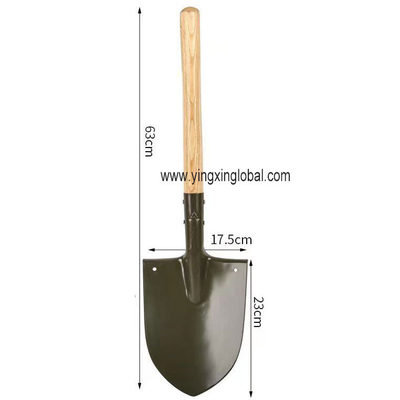 5003006 Kohlenstoffstahl Metall Grab Garten Spaten Strand Kinder Kinder Schaufel Spaten