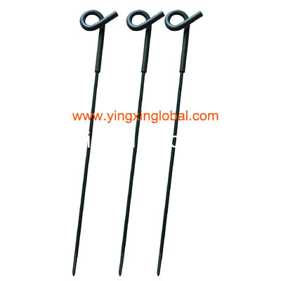 PP0103 60cm Galvanisierte Feder Stahl Elektrische Zaunisolatoren Schweinsschwanz Hühnerpfosten